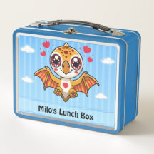 Schattigee Dinosaur Lunch Box – Naam toevoegen