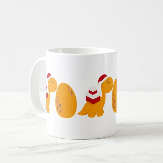 Schattigee Dinosaurus Mok – Roar-some Start to You (Voorkant links)