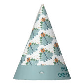 Schattigee Dinosaurussen 1e Verjaardag Feesthoedjes (Links)