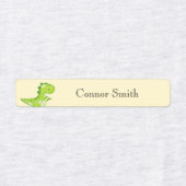 Schattigee Dinosaurussen School Day Care Naam Kled Labels (Design 1)