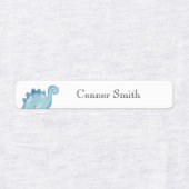 Schattigee Dinosaurussen School Day Care Naam Kled Labels (Design 2)