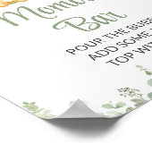 Schattigee Dinosaurussen, T-Rex, Jurassic, Momosa Poster (Hoek)