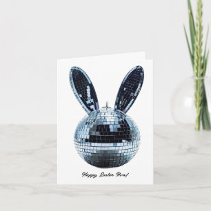Schattigee Disco Ball Easter Wenskaart voor Tween Kaart