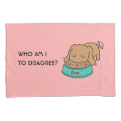 Schattigee Dog Kussensloop - Schattige Pet Lover G (Voorkant-Rechts)