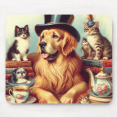 Schattigee Dog Painting Muismat (Voorkant)