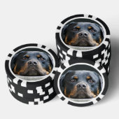 Schattigee Dog Photo Poker Chips (Opstapeling)