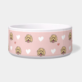 Schattigee Dog Pink Dog Bowl Voerbakje
