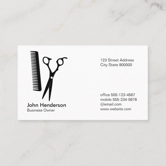 Schattigee Doggies | Salongereedschap Visitekaartje (Achterkant)