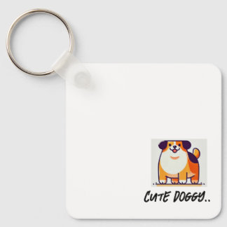 Schattigee doggy sleutelhanger