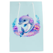 Schattigee dolfijn Zee schepsel Medium Cadeauzakje (Voorkant)