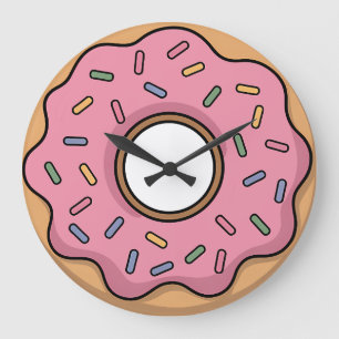 Schattigee donut Kinder Rugtas Grote Klok