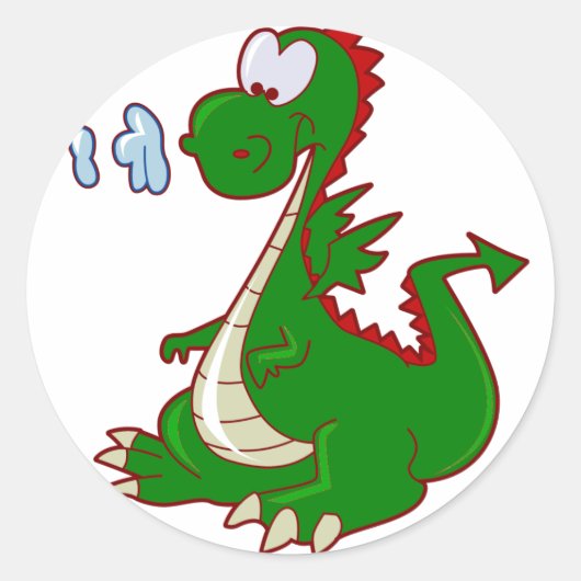 Schattigee Dragon Stickers (Voorkant)