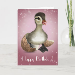 Schattigee Duck Verjaardag Kaart