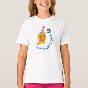 Schattigee Duckling Verjaardag Kinderen TShirt -