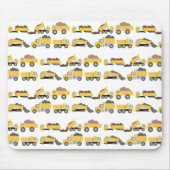 Schattigee dump vrachtwagens constructie vrachtwag muismat (Voorkant)