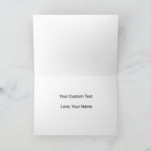 Schattigee Eend Mama Ducking Cartoon Moederdag Kaa Kaart (Binnen)