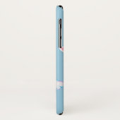 Schattigee Eenhoorn gezicht regenboog gradiënt ver Case-Mate iPhone Case (Achterkant/links)