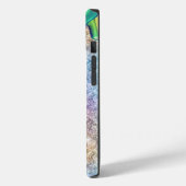 Schattigee eenhoorn iriserende glitter druppels fa Case-Mate iPhone case (Achterkant / Links)