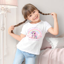 Schattigee Eenhoorn Regenboog Sparkle Meisjes