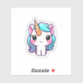 Schattigee eenhoorn sticker