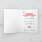 Schattigee Eenhoorn Vakantie Feestdagen Kaart (Binnen)