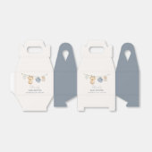 Schattigee eenvoudige Boho waslijn Baby shower Bedankdoosjes (Uitgevouwen)