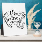 Schattigee eenvoudige Inspirerend offerte Fotoplaat (Zijkant)