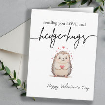 Schattigee & Eenvoudige Waterverf Hedgehog Valenti