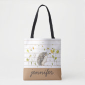 Schattigee egel Canvas tas (Voorkant)