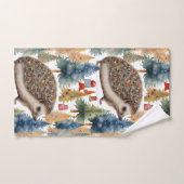 Schattigee egel vakantiebomen bad handdoek (Handdoek)