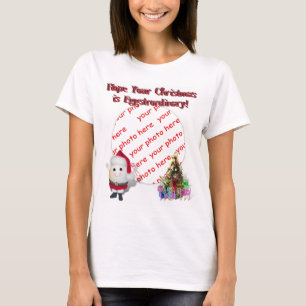 Schattigee Ei Sinterklaas Foto Lijst T-shirt