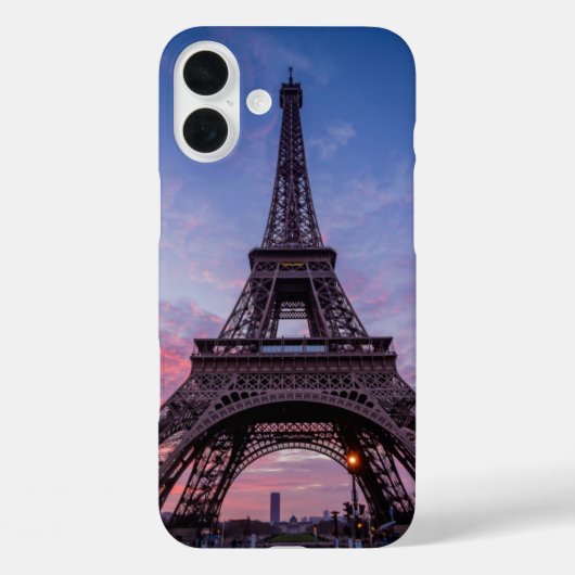 Schattigee Eiffeltoren in Parijs, Frankrijk Foto Case-Mate iPhone Case (Achterkant)