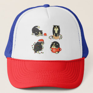 Schattigee en Funny Christmas Cats Trucker Pet