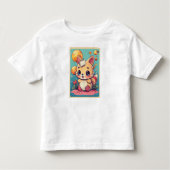 Schattigee en Grappige Cartoon Dieren Kinder Shirts (Voorkant)