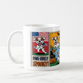 Schattigee en grappige Halloween Mok met hond