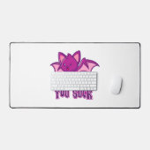 Schattigee en grappige Halloween Vampire Bats You Bureaumat (Keyboard & Muis)