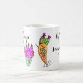 Schattigee en kleurrijke Cacti Keep Life Simple Mo Koffiemok (Center)