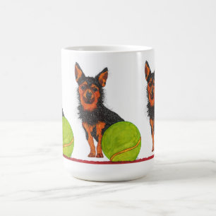 Schattigee en kleurrijke Chorkie Dog Mok