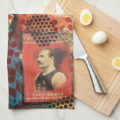 Schattigee en kleurrijke Circus Clown Keuken Handd Theedoek (Quarter Fold)