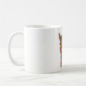 Schattigee en kleurrijke Llama Mok 11 oz. (Links)
