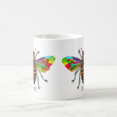 Schattigee en kleurrijke Queen Bee Mok (Center)