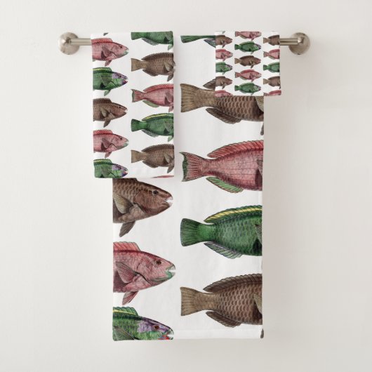 Schattigee en kleurrijke regenboog forel handdoek  (Insitu)