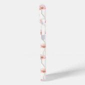 Schattigee en sierlijke blush roze bloemnaam Case-Mate iPhone case (Achterkant / Links)