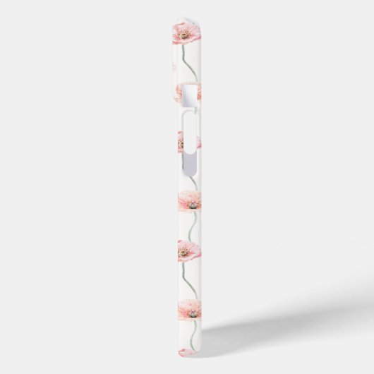 Schattigee en sierlijke blush roze bloemnaam Case-Mate iPhone case (Achterkant / Links)