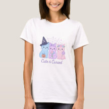 Schattigee en vervloekte Kawaii Halloween katten