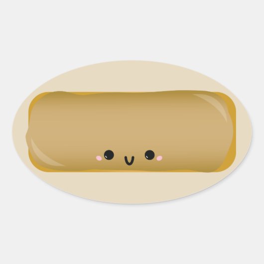 Schattigee esdoorn bar donut Sticker (Voorkant)