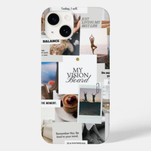 Schattigee esthetische fonecase Case-Mate iPhone case (Achterkant)