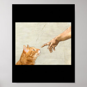 Schattigee Esthetische Funny Cat Art Graphic Y2k T Poster