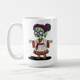 Schattigee Ethiopische zombie Koffiemok