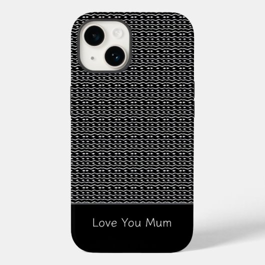 Schattigee etnische Afrikaanse kunst Pattern Mum's Case-Mate iPhone Case (Achterkant)